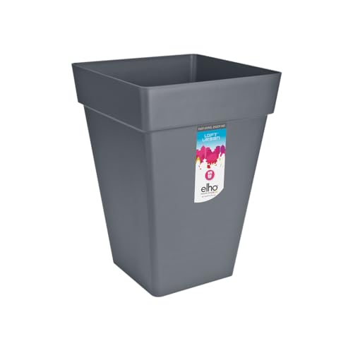 elho Loft Urban Eckig Hoch 37 - Blumentopf...