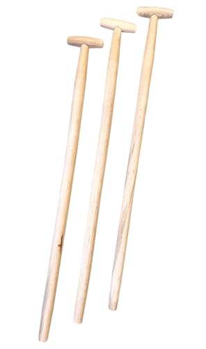 pokm toolsmarket - 3 Stk. Besenstiel Holz...