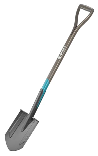 Gardena 17001 Spitz-Spaten, Schwarz,...