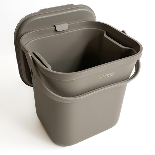Urbalive Design Biomülleimer Küche 8L mit...