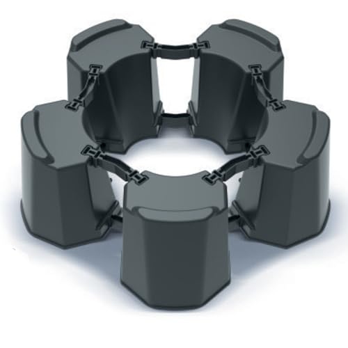 YourCasa Standfuss Sockel für Regentonnen -...