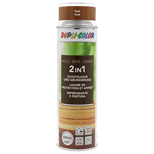 DUPLI-COLOR 391521 Holzschutzlasur Spray Teak...