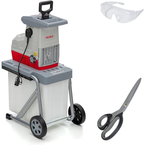IKRA Elektro Gartenhäcksler Walzenhäcksler...