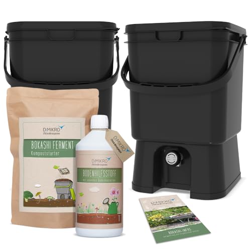 Bokashi Eimer Starterset - Japanisches Design...