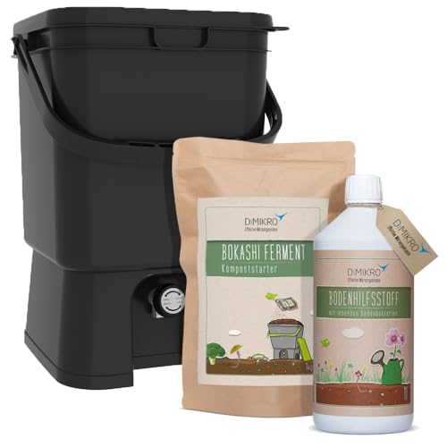 Bokashi Eimer Starterset - Japanisches Design...