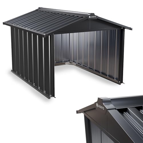 Juskys Metall Mähroboter Garage mit...