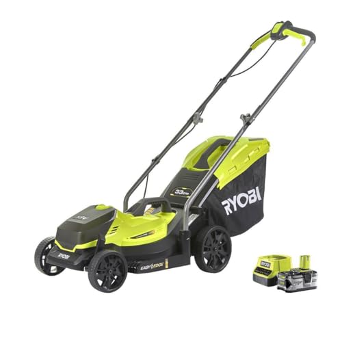 Ryobi Akku-Rasenmäher ONE+ 18 V, 33 cm...