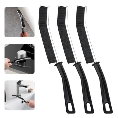 3 Stück Hartborsten Eckenreinigungsbürste,...