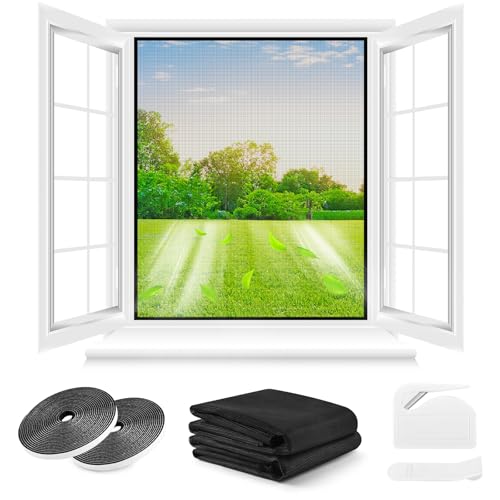 Fliegengitter Fenster ohne Bohren,DIY...