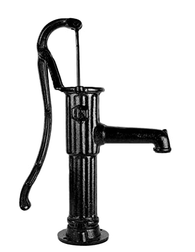 Schwengelpumpe Typ 75 schwarz Gartenpumpe mit...