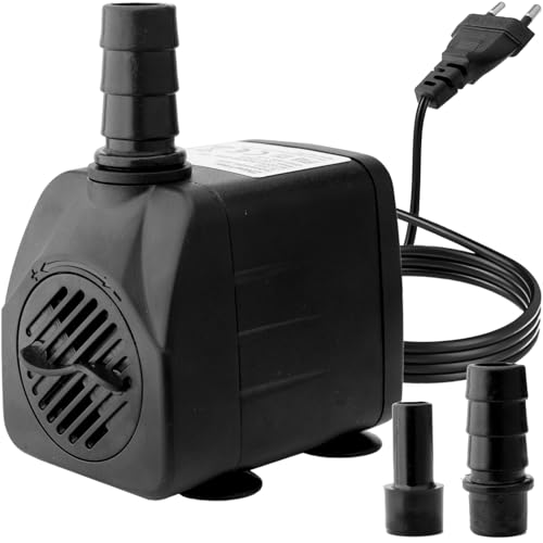 10W Mini Tauchwasserpumpe 600L/H, ultraleise...