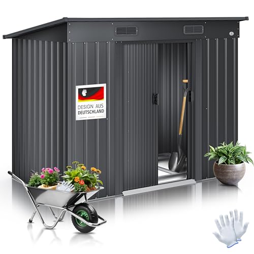 KESSER® - Gerätehaus L Metall 4 m³ mit...