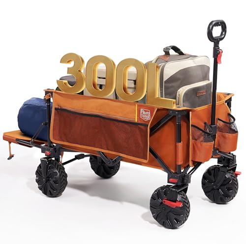 TIMBER RIDGE 300L Bollerwagen Faltbar XXXL...