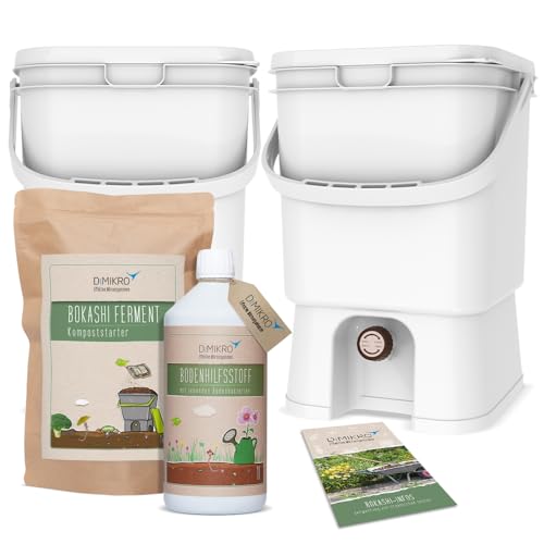 Bokashi Eimer Starterset - Japanisches Design...
