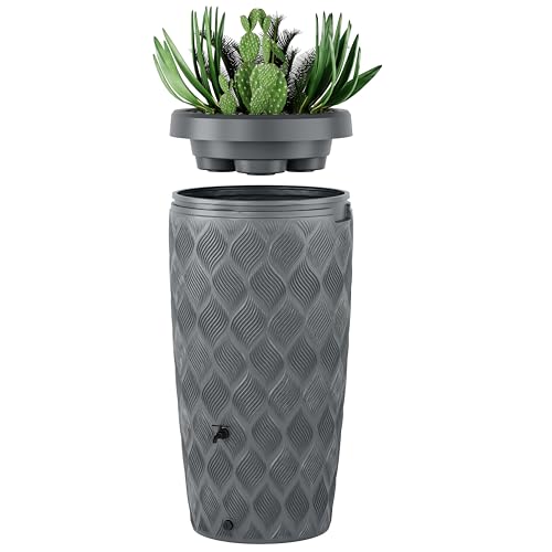 Regentonne-Regenfass 240 Liter mit im Deckel...