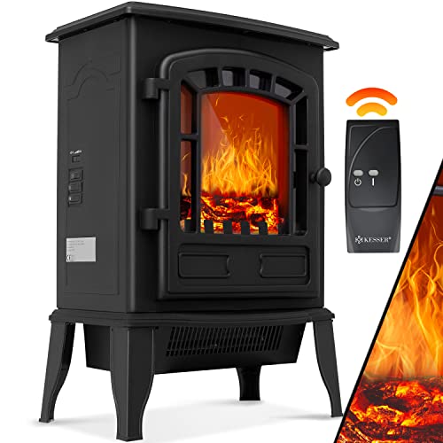 KESSER® Elektrokamin mit Heizlüfter &...