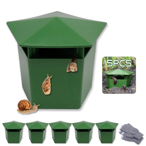 Schneckenfalle,5er-Set Schneckenfallen für...