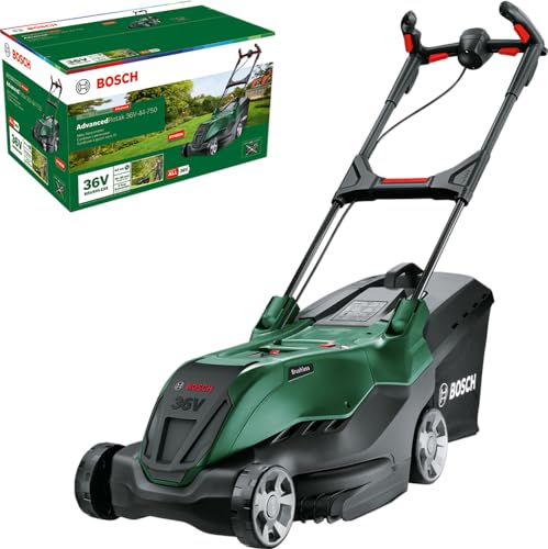 Bosch leistungsstarker Akku-Rasenmäher...