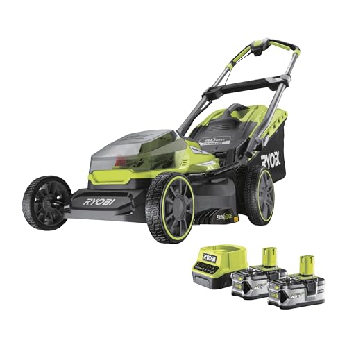 RYOBI 18 V ONE+ Brushless Akku-Rasenmäher...