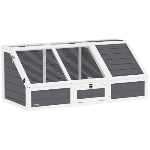 PawHut Schildkrötenhaus aus Holz...