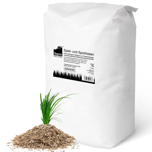 5kg Rasensamen Sport und Spiel schnellkeimend...