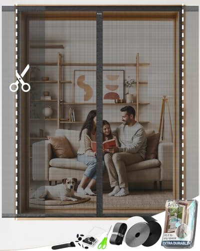 ARCOL Fliegengitter Fenster mit Magnet,...