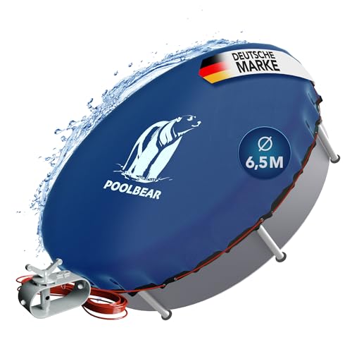 PoolBear | Poolabdeckung Ø 510-590 cm |...