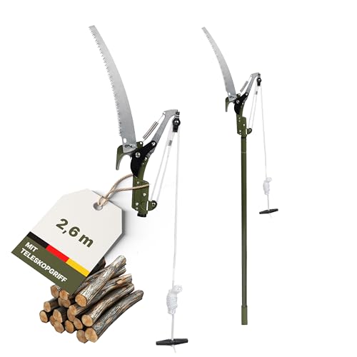 NovaTerra Astsäge mit Teleskopgriff 2in1,...
