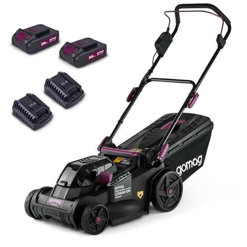 Gomag Akku Rasenmäher RSM380BL XL-Set | 38cm...