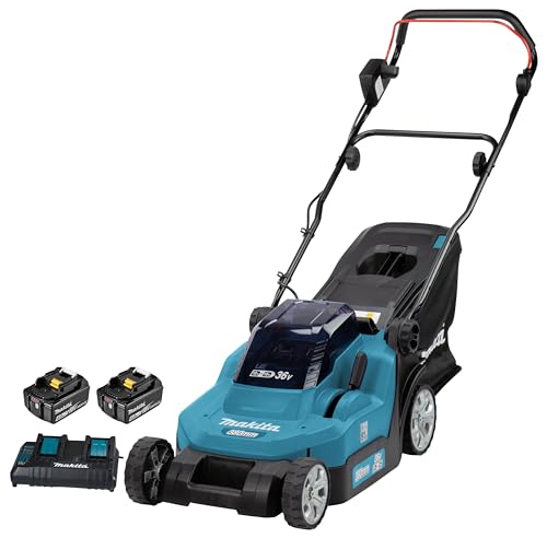 Makita DLM382PM2 Akku-Rasenmäher 2x18 V /...