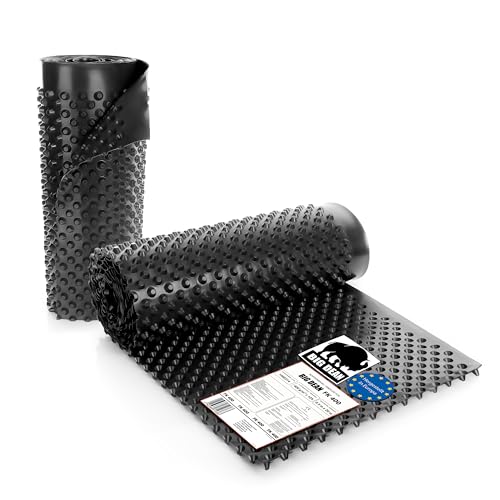 BigDean 2 Stück Premium Noppenfolie für...