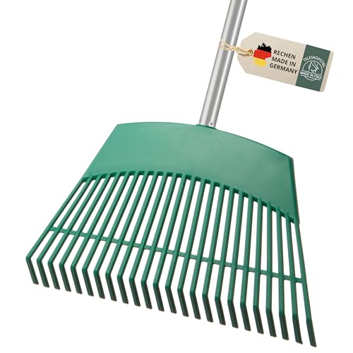 Rechen, Gartenrechen mit Stiel, Rasenrechen,...