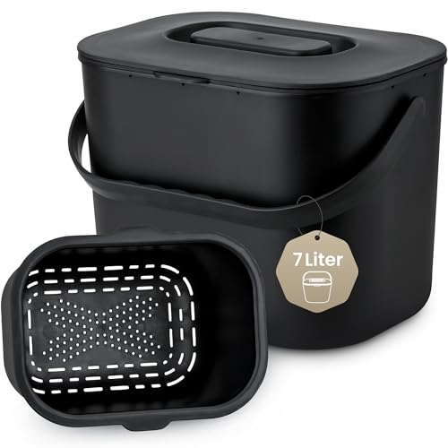 Black Sweden Home Biomülleimer Küche - 7L -...