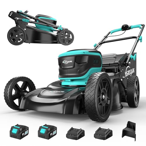 YARDCARE Akku Rasenmäher (bis 675 m², 41cm...