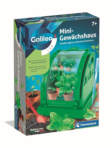 Clementoni Galileo Lab Mini-Gewächshaus -...
