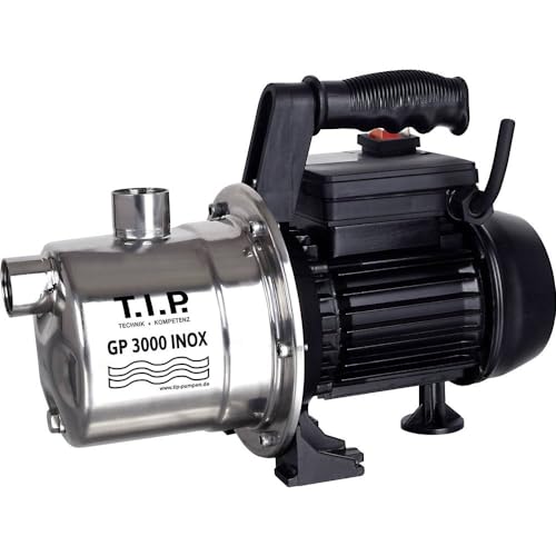 T.I.P. Edelstahl Gartenpumpe GP 3000 INOX -...