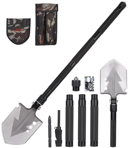 SOBEAU Klappspaten, Multifunktional...