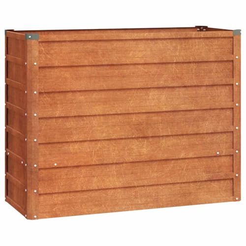 Hochbeet Rostig 100x40x77 cm Cortenstahl