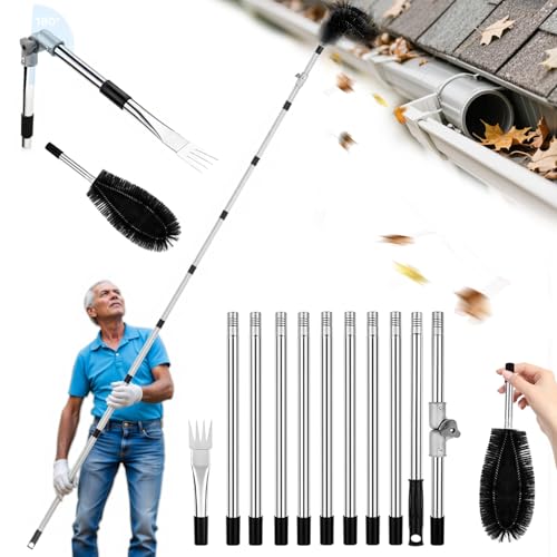 Dachrinnenreiniger, 4m verstellbarer...