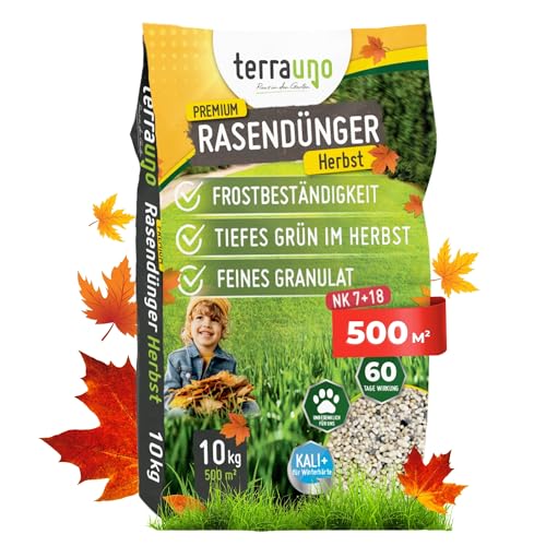 TerraUno Premium Herbstdünger Rasen,...
