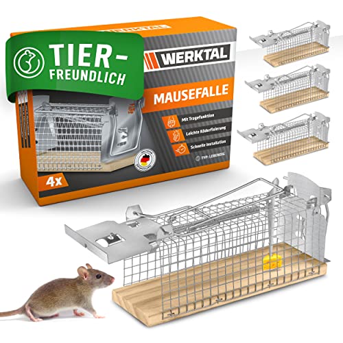 WERKTAL Mausefalle lebend - Hochsensitive...