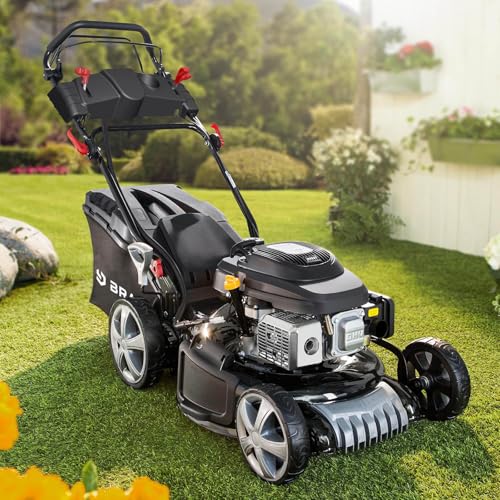 BRAST® Benzin Rasenmäher mit Antrieb |...