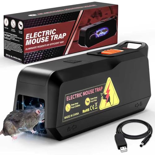 Elektrische Mausefalle, Mäusefalle...