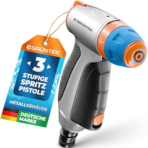 GRÜNTEK verstellbare Spritzpistole mit 3...