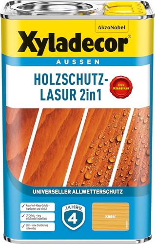 Xyladecor Holzschutz-Lasur 2in1, Universeller...