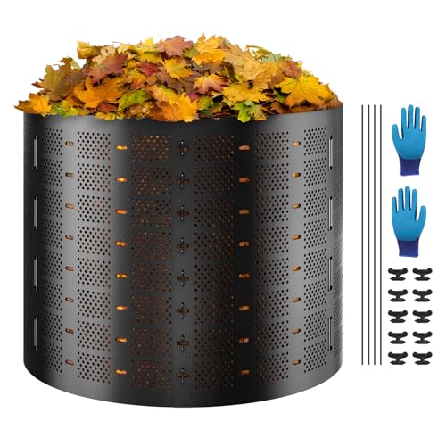 VEVOR Schnellkomposter 1000L Gartenkomposter...