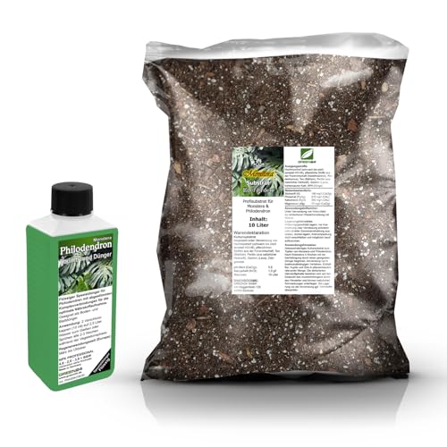 Umtopf - Set für Monstera (Fensterblatt) und...