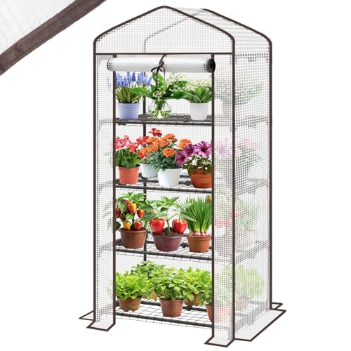 Sekey Mini Tomatengewächshaus mit 4...