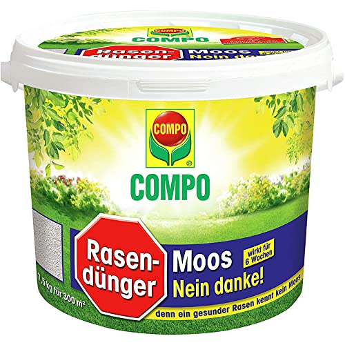 Compo Rasendünger Moos - Nein Danke! 7,5 kg