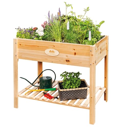 PFLANZENHOLZ® Premium Zedernholz Hochbeet...